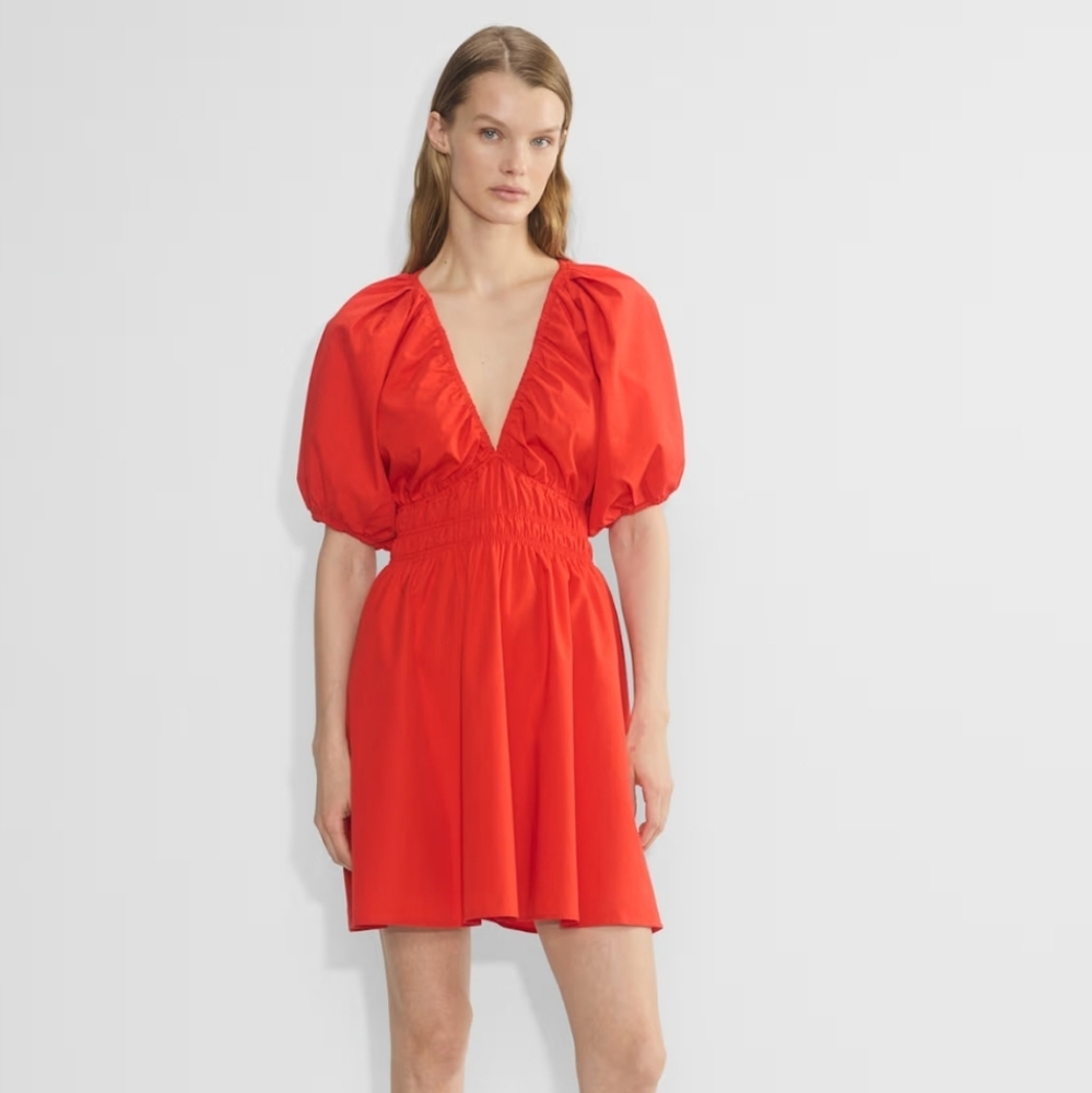 Aritzia Wilfred Mason Poplin Dress Medium‎